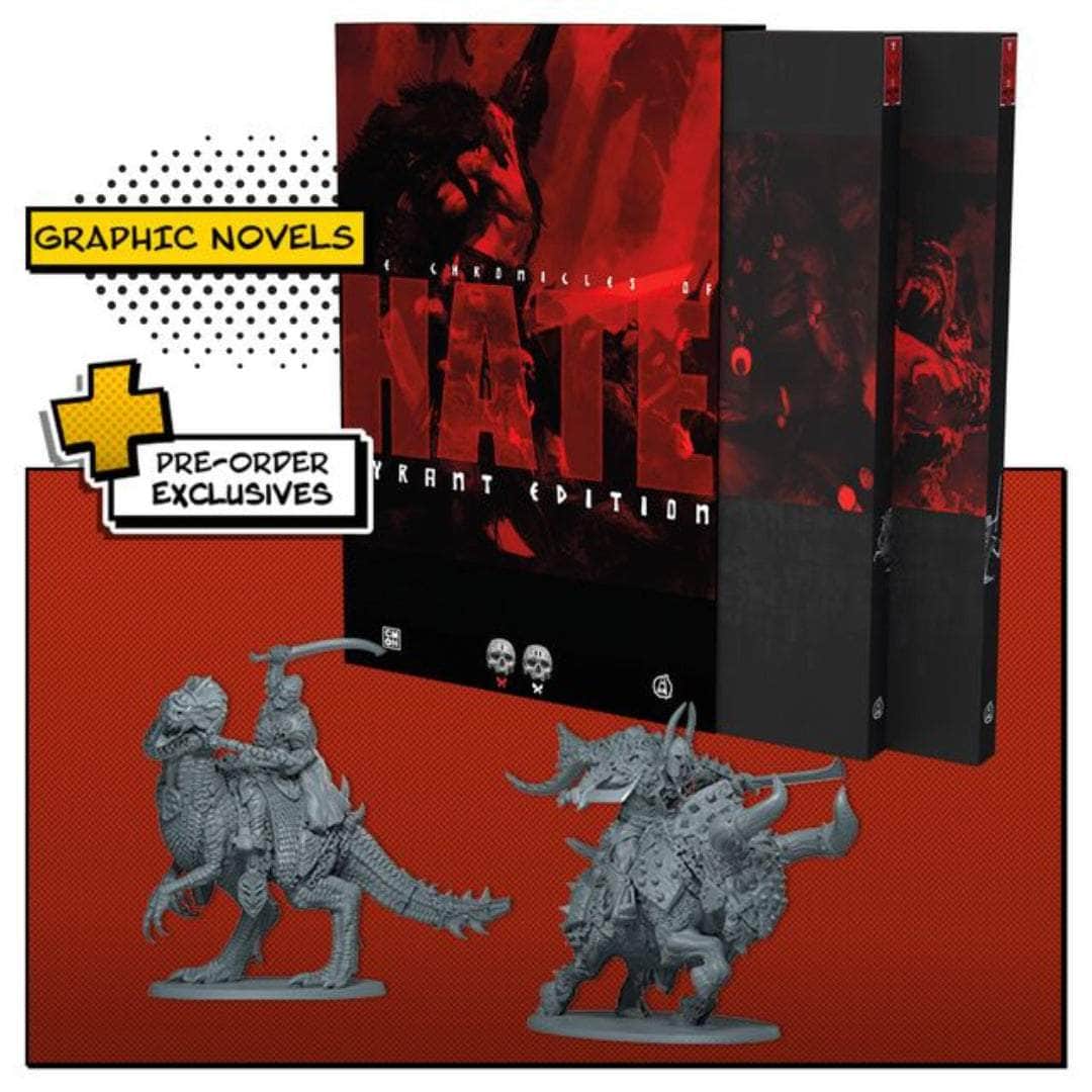 Odiar: CMON Comics vol. 2 extras promocionais (Kickstarter pré-encomenda especial) Expansão do jogo de tabuleiro Kickstarter CMON KS001995A