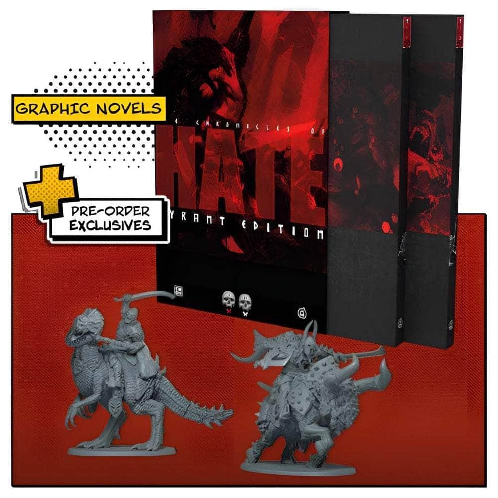 Hate: CMON Comics Vol. 2 Tyrant Edition Plus Promos Bundle (Kickstarter Pre-Order Special) Kickstarter Board Game Supplement CMON KS001441A