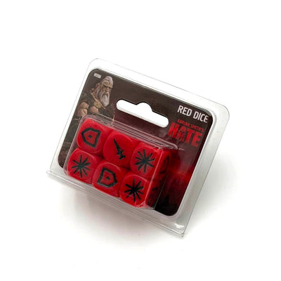 Hate: Red Dice (Kickstarter Special) Kickstarter Board Game Accessory CMON KS001654A