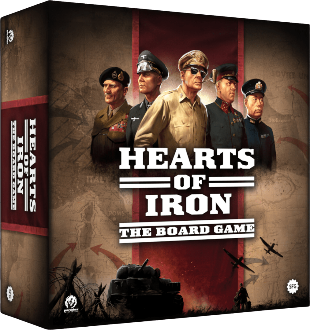 Hearts of Iron: デラックス ジェネラル プレッジ キックスターター