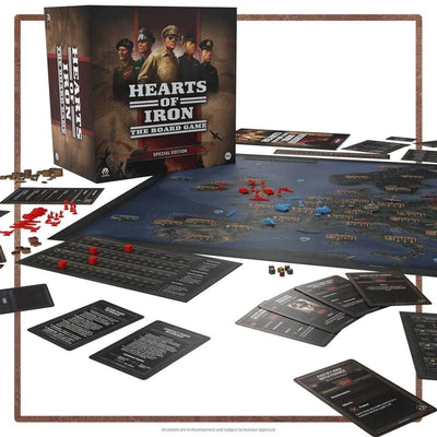 Hearts of Iron: Deluxe Generals Pledge (Kickstarter Pre-Order Special) Kickstarter Board Game Steamforged Games KS001903A
