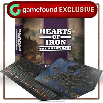 Hearts of Iron: Deluxe Generals Pledge (Kickstarter Pre-Order Special) Kickstarter Board Game Steamforged Games KS001903A