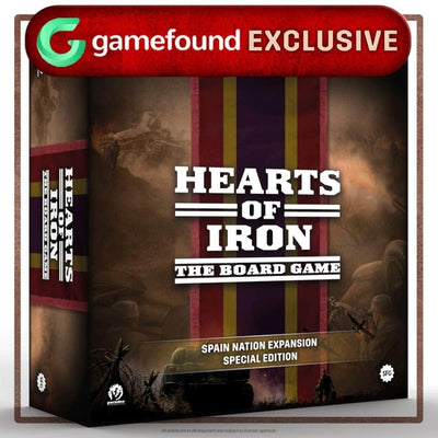 Hearts of Iron: Deluxe Generals Pledge (Kickstarter Pre-Order Special) Kickstarter Board Game Steamforged Games KS001903A