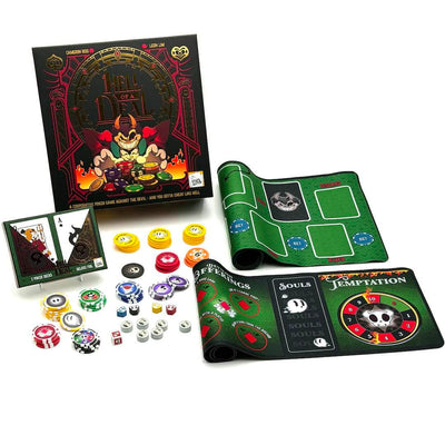 Hell of A Deal: Cooperative Poker Game Pledge Plus Deluxe Foil Dual Pack Poker Deck Bundle (Kickstarter Pre-Order Special) Kickstarter Board Game Smirk & Dagger Games KS002188A
