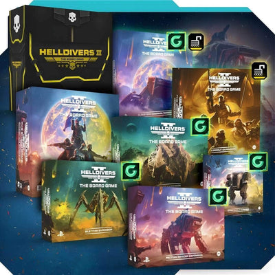 Helldivers 2: The Board Game Hell Commander Pledge (Kickstarter Pre-Order Special) Kickstarter Board Game Steamforged Games KS001963A