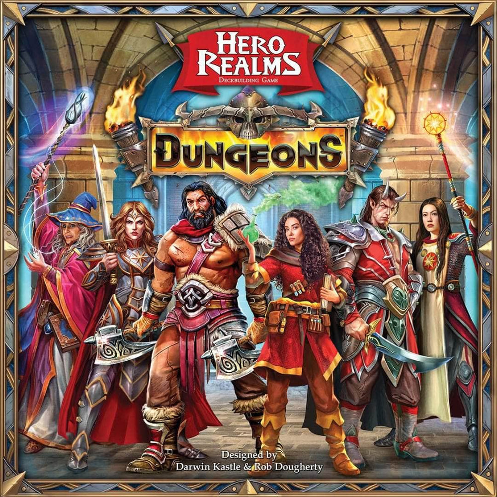 Hero Realms Fighter Pack Deckbuilding Card Game Set