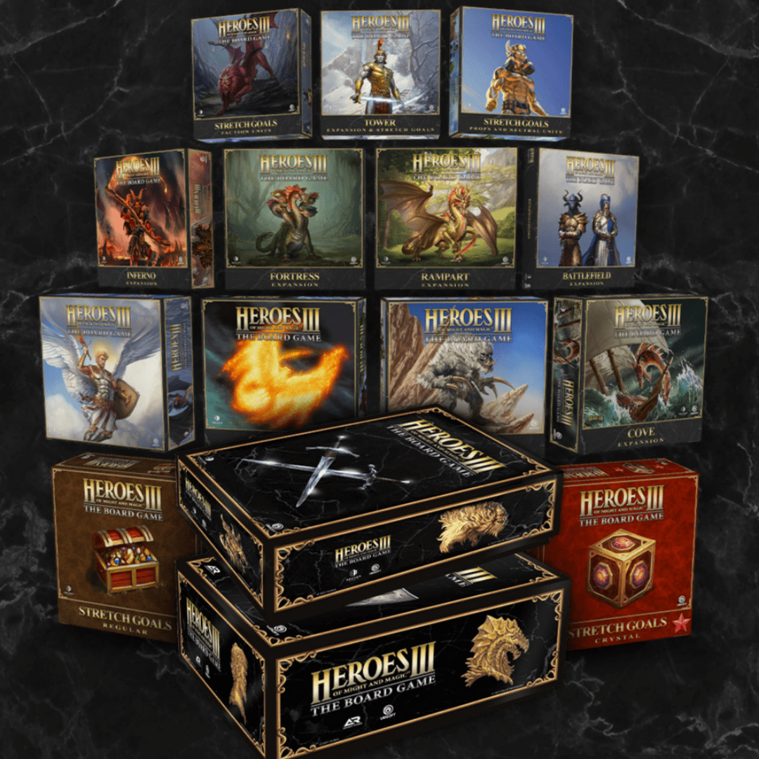 Heroes of Might & Magic Iii: Jogo de tabuleiro Kickstarter do