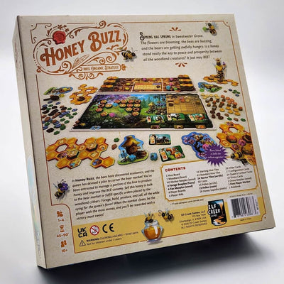 Honey Buzz: Bundle Edition Plus Wooden Coins (Kickstarter Special) Kickstarter Board Game Elf Creek Games 787790030584 KS001005A