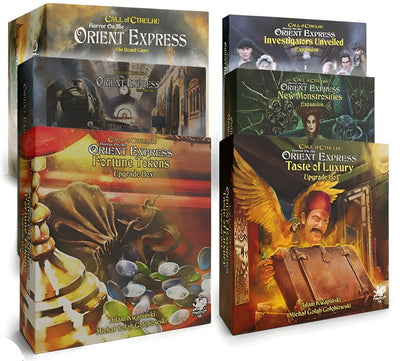 Horror On The Orient Express Board Game: All-Inclusive Golden Pass Pledge (Kickstarter Pre-Order Special) Kickstarter Board Game Chaosium KS001806A