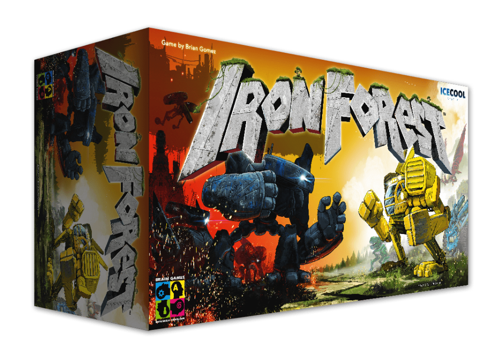 Iron Forest: Core Board Game (Kickstarter Vorbestellung Special) Kickstarter Brettspiel Brain Games USA KS001557a
