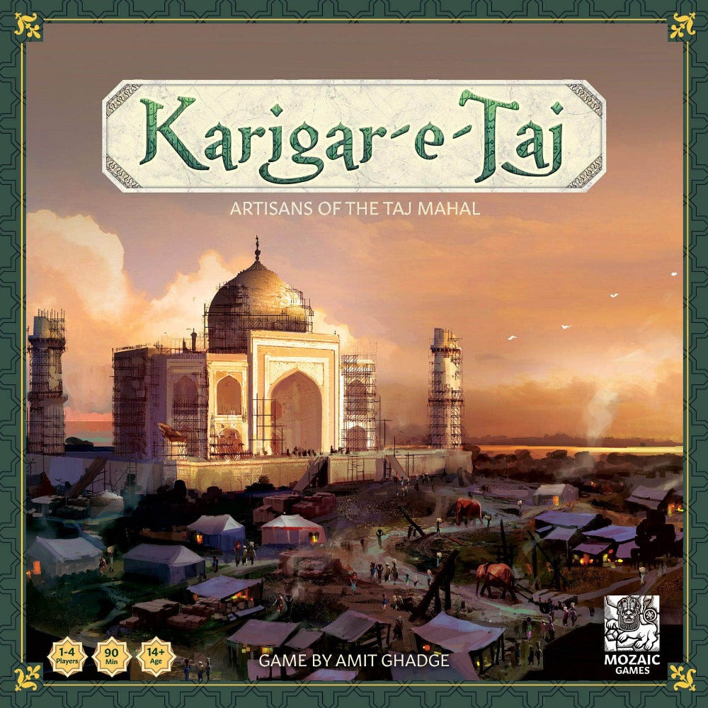Karigar-E-Taj: لعبة اللوحة الأساسية (Kickstarter Special) لعبة Kickstarter Board Game Dice Toy Labs KS001558A