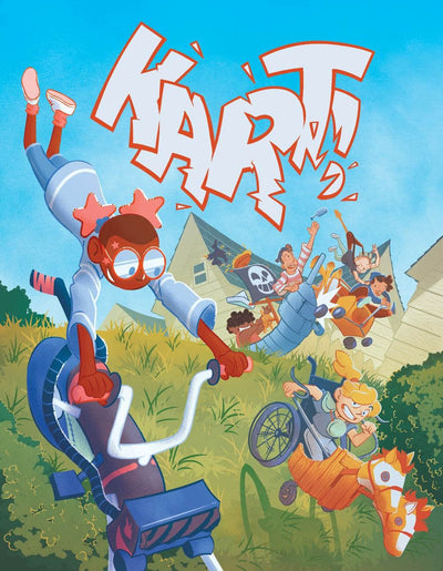 Kart: Base Game Plus คำมั่นสัญญาการขยายผู้เล่น 5–6 คนพร้อม Juicebox (พิเศษการสั่งซื้อล่วงหน้าของ Kickstarter) เกมกระดาน Kickstarter Leder Games KS002313A