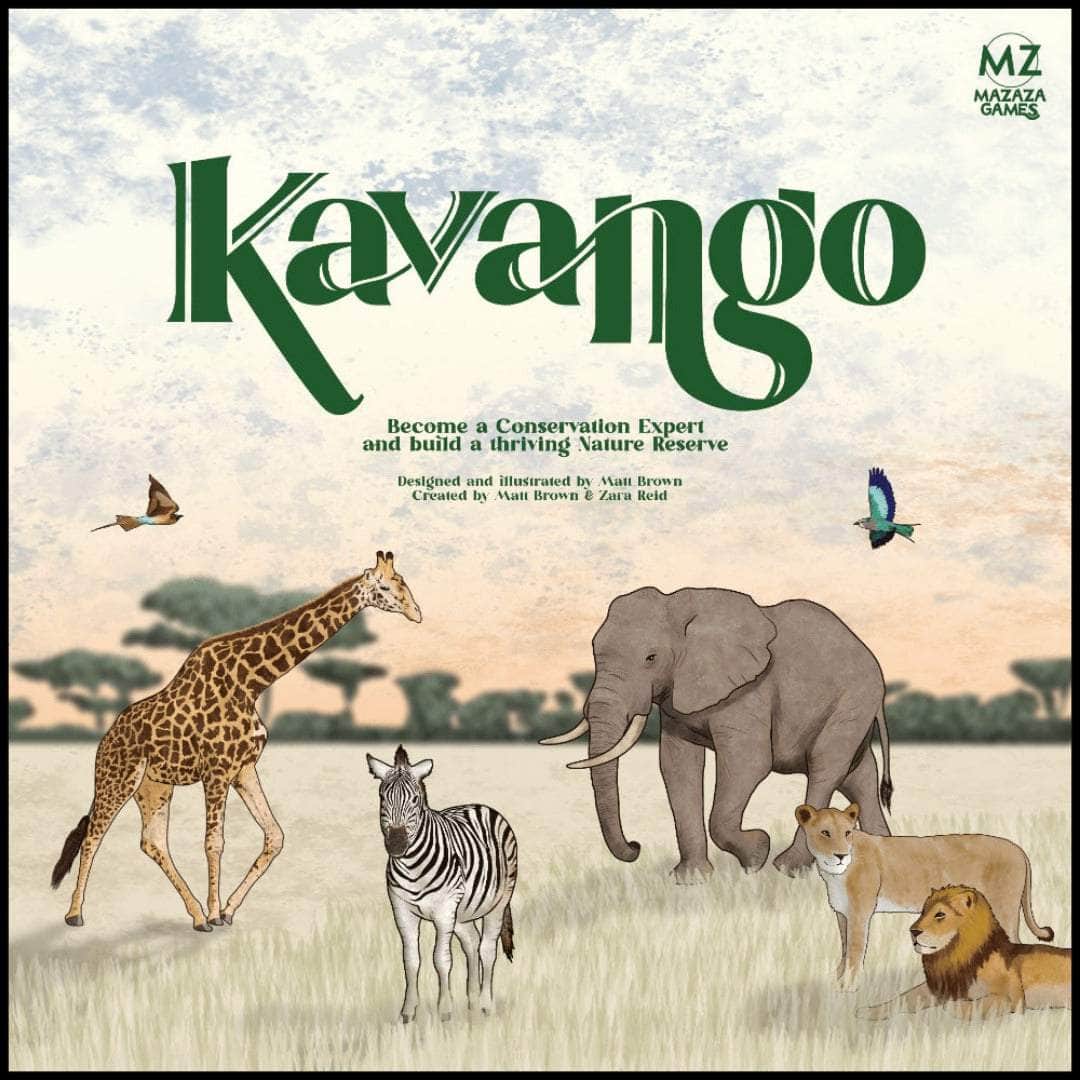 Kavango: Deluxe Edition (Kickstarter Pre-Order Special) Kickstarter Board Game Mazaza Games KS001559A
