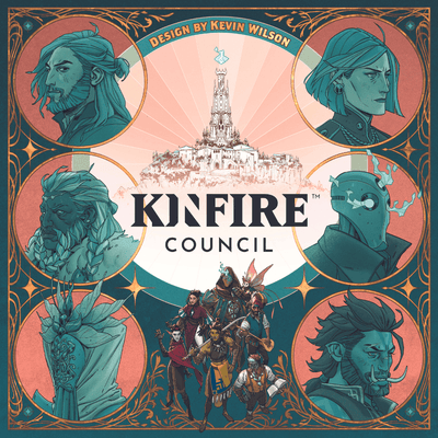 Kinfire Council: Deluxe Bundle (Kickstarter Pre-Order Special) Kickstarter Board Game Incredibile Deam Studios KS001824A