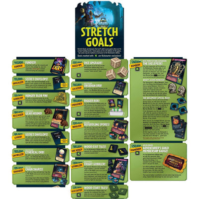 Lairs: Deluxe Edition Plus Deeper Dungeons All-In Bundle (Kickstarter Pre-Order Special) Kickstarter Board Game Kids Table Board Gaming KS001907B