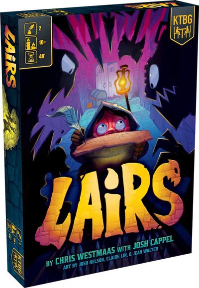 Lairs: Deluxe Edition Plus Deeper Dungeons All-In Bundle (Kickstarter Pre-Order Special) Kickstarter Board Game Kids Table Board Gaming KS001907B