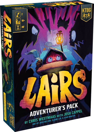 Lairs: Deluxe Edition Plus Deeper Dungeons All-In Bundle (Kickstarter Pre-Order Special) Kickstarter Board Game Kids Table Board Gaming KS001907B
