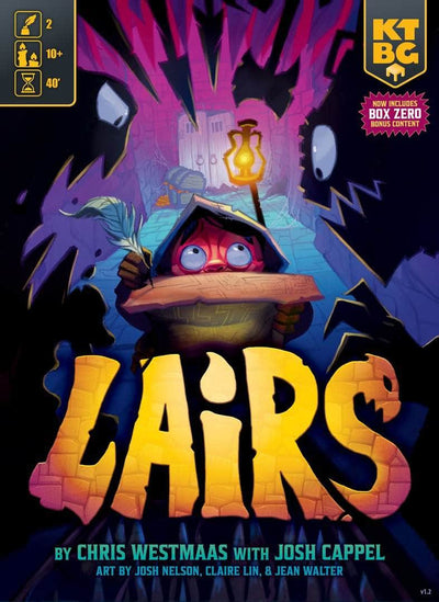 Lairs: Dry Erase Boards (Retail Pre-Order Edition) Retail Board Game Accessory Kids Table Board Gaming KS002267A