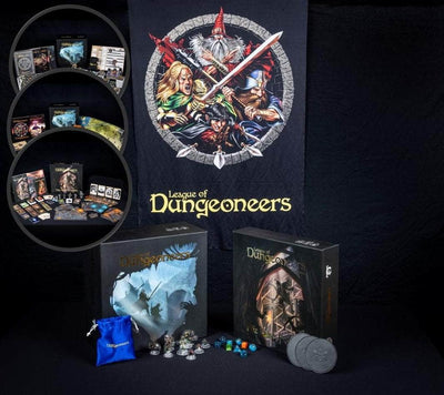 League of Dungeoneers: King Pledge (Kickstarter Pre-Order Special) Kickstarter Board Game von Braus Publishing KS001662A