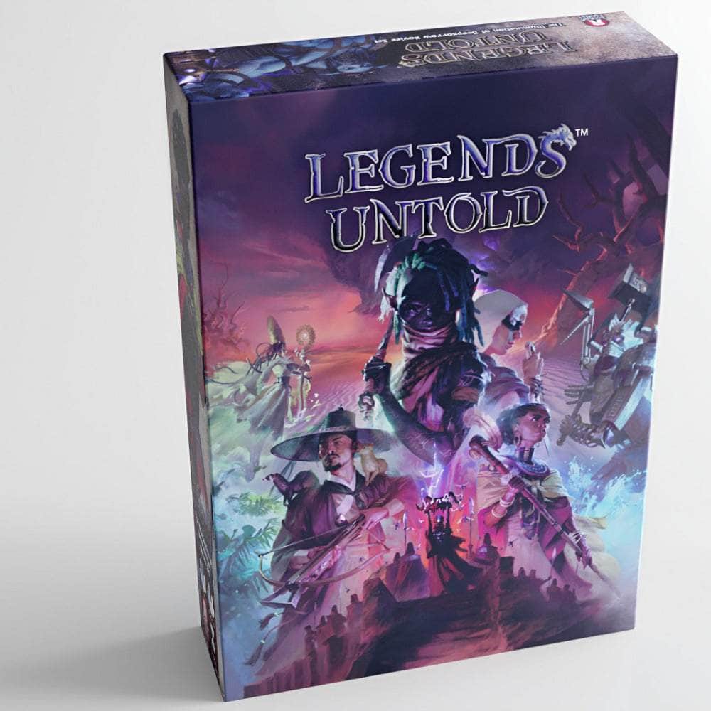 Legends Untold: Die Beleuchtung des Deep-Lorrow-All-In-Content-Versprechens (Kickstarter vorbestellt Special) Kickstarter-Brettspiel Inspiring Games KS001382a
