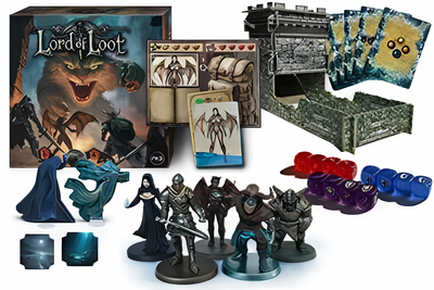 Lord of Loot: All-In Deluxe Pledge (Kickstarter Pre-Order Special) Kickstarter Board Game PKB Games KS002116A