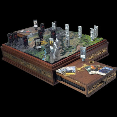 Lord of The Rings: The Confrontation Ultimate Collectors Edition Plus Base &amp; Table Leg (Retail Pre-Order Edition) Kickstarter Board Game Ghost Galaxy KS001973A