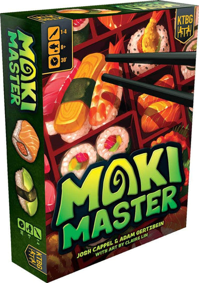 Maki Master: Deluxe (Kickstarter-Vorbestellungsspezialitäten) Kickstarter-Brettspiel KTBG KS001663A