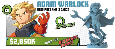 Marvel United: Adam Warlock (Kickstarter pré-encomenda especial) Expansão do jogo de tabuleiro Kickstarter CMON KS001099O
