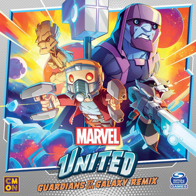 Marvel United: Guardiões da Galáxia Remix (edição de pré-encomenda de varejo) Expansão de jogo de tabuleiro de varejo CMON KS001665A
