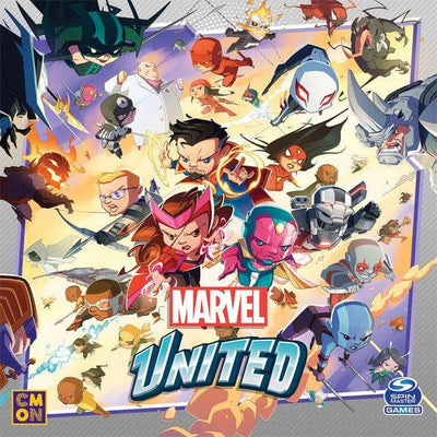 Marvel United: Kickstarter โปรโมชั่นกล่อง (Kickstarter Pre-order พิเศษ) การขยายเกมบอร์ด Kickstarter CMON KS001666A