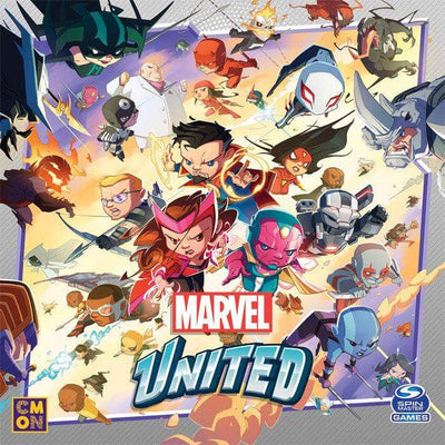 Marvel United: Kickstarter Promos Box (Kickstarter förbeställning Special) Kickstarter Board Game Expansion CMON KS001666A