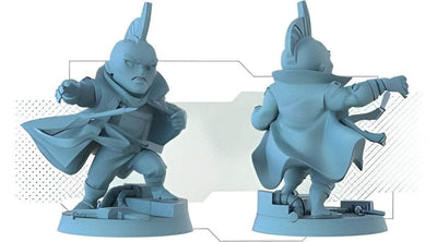 Marvel United: Kickstarter Promos Box Plus Yondu och Adam Warlock (Kickstarter förbeställning Special) Kickstarter Board Game Expansion CMON KS001384A
