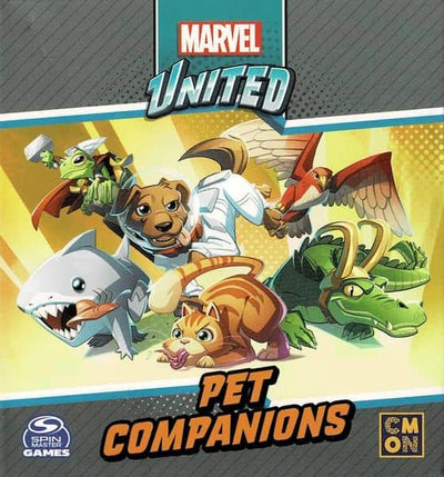 Marvel United: Pet Companions-Erweiterung (Kickstarter-Spezial) Kickstarter-Brettspiel-Erweiterung CMON KS001394A