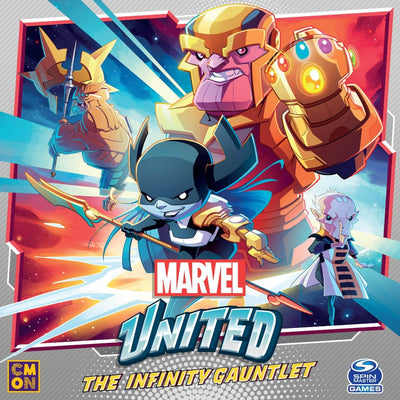 Marvel United: The Infinity Gauntlet (Kickstarter pré-encomenda especial) Expansão do jogo de tabuleiro Kickstarter CMON KS001669A