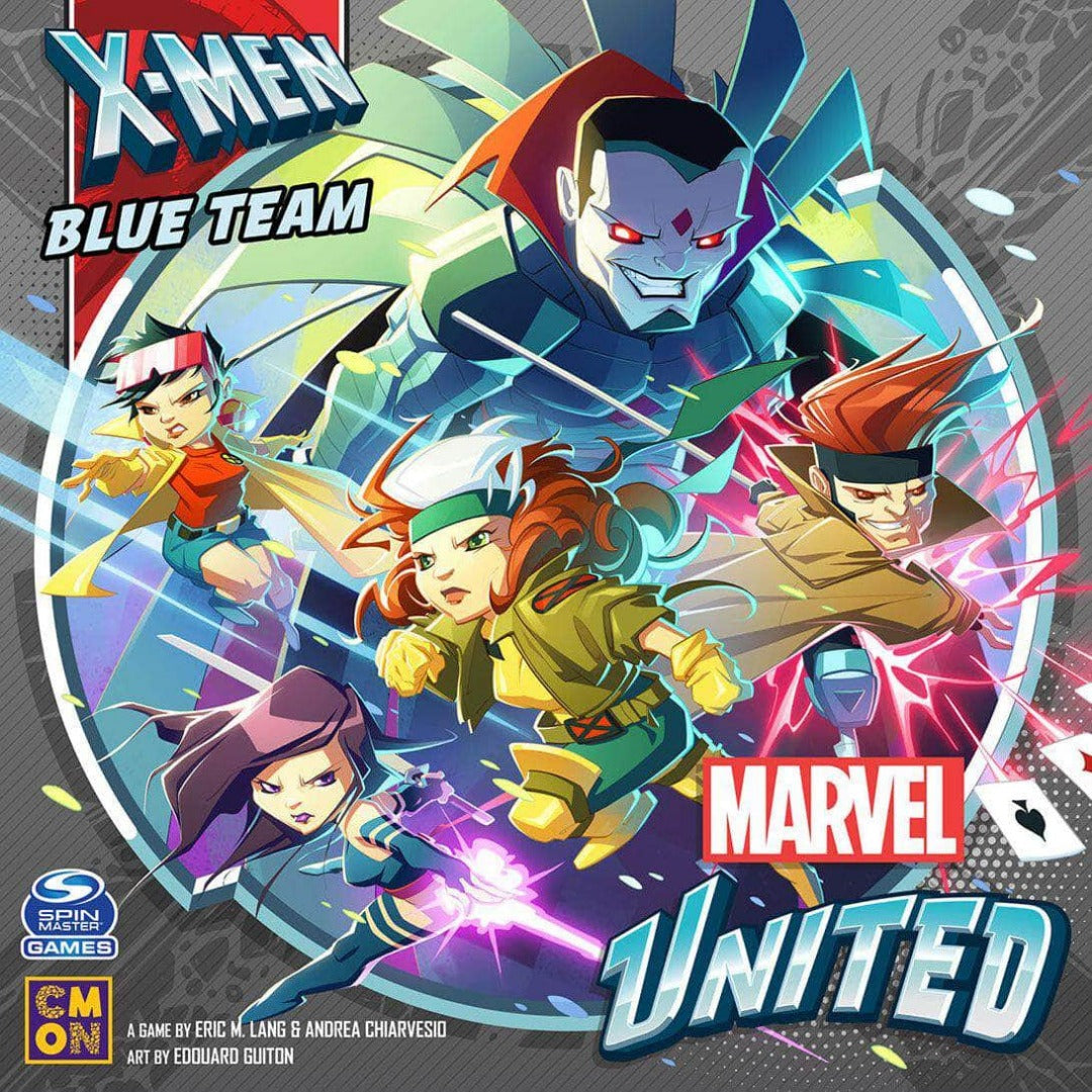 Marvel United: X-Men Blue Team Expansion (vähittäiskaupan ennakkotilaus) vähittäiskaupan lautapelin laajennus CMON KS001670A