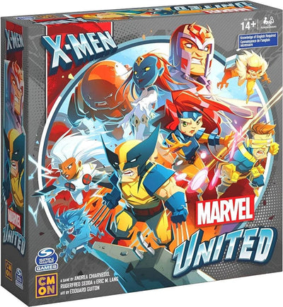 Marvel United: X-Men Core Game (édition de précommande de vente au détail) Game de conseil de vente au détail CMON KS001671A
