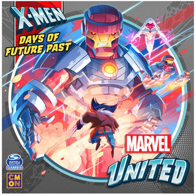 Marvel United: X-Men Days of Future การขยายตัวในอดีต Ding &amp; Dent (Kickstarter Special) การขยายเกมกระดาน Kickstarter CMON KS001099T