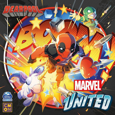 Marvel United: X-Men Deadpool Expansion (Edición de pedido por pre-pedido minorista) Expansión del juego de mesa minorista CMON KS001672A