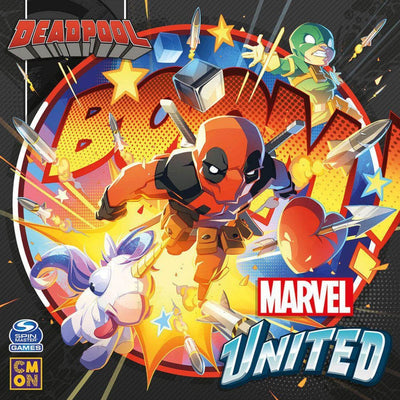 マーベルユナイテッド：X-Men Deadpool Expansion（Retail Pre-Order Edition）小売ボードゲーム拡張 CMON KS001672A