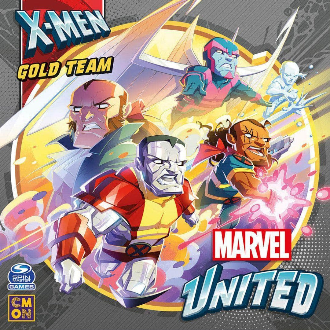 Marvel United: Extension de l'équipe d'or X-Men (édition de précommande de vente au détail) Extension du jeu de vente au détail CMON KS001673A