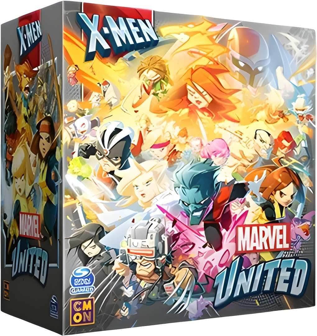 Marvel United: X-Men Kickstarter Box (Kickstarter pré-encomenda especial) Expansão do jogo de tabuleiro Kickstarter CMON KS001674A