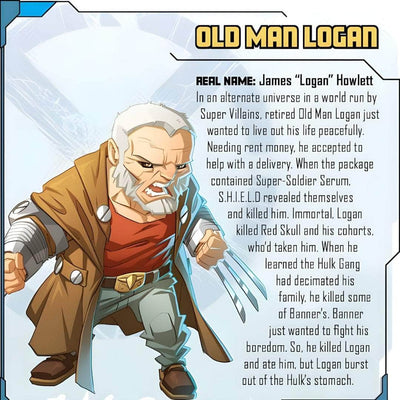 Marvel United: X-Men Man Logan (Kickstarter Special) التوسع في لعبة Kickstarter Board CMON KS001675A
