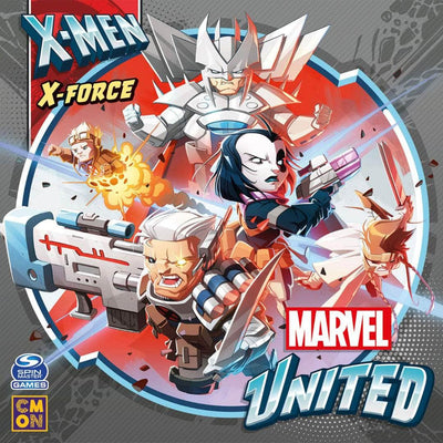 Marvel United: X-Men X-Force Expansion (Edición de pedido pre-pedido minorista) Expansión del juego de mesa minorista CMON KS002001A