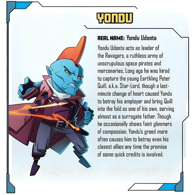 Marvel United: Yondu (Kickstarter Especial) Expansión del juego de Kickstarter CMON KS001677A