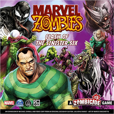 Marvel Zombies: Clash of The Sinister Six (Retail Pre-Order Edition) Retail Board Game Expansion CMON KS002316A