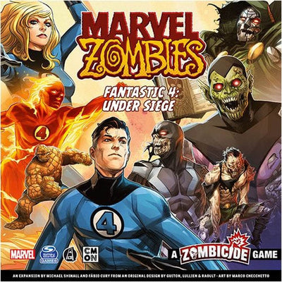 Marvel Zombies: Fantastic Four Under Siege (Retail Pre-Order Edition) Retail Board Game Expansion CMON KS002317A