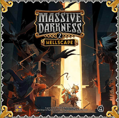 Massive Darkness 2: 3D HellScape Pack (Kickstarter Précommande spéciale) Accessoire de jeu de société Kickstarter CMON KS001680A