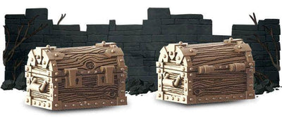 Massive Darkness 2: 3d Pack of Chests & Pillars (Kickstarter Pre-Order Special) Kickstarter Board Game Accessoire CMON KS001678A