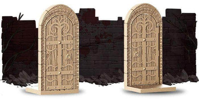 Escuridão maciça 2: 3D Pacote de portas e pontes (Kickstarter Pré-encomenda especial) Acessório de jogo de tabuleiro Kickstarter CMON KS001679A