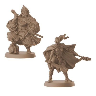 Massive Darkness 2: Bard & Tinkerer vs Metal Angel (édition de précommande de vente au détail) Extension du jeu de vente au détail CMON KS001681A